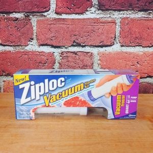 Ziploc Vacuum Starter Kit, New